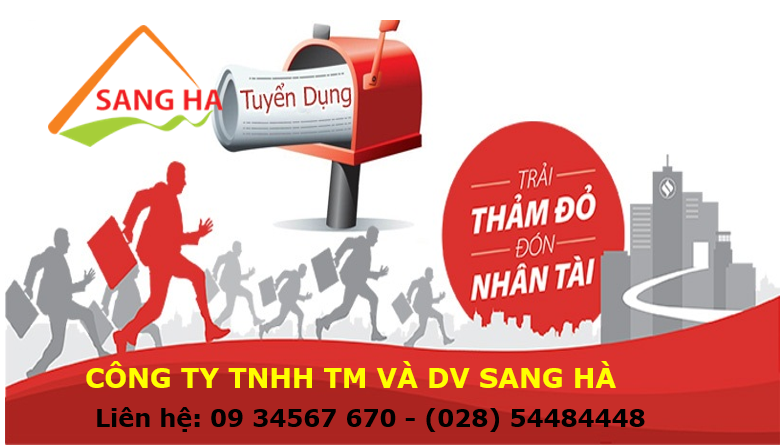 công ty sang hà tuyển dụng